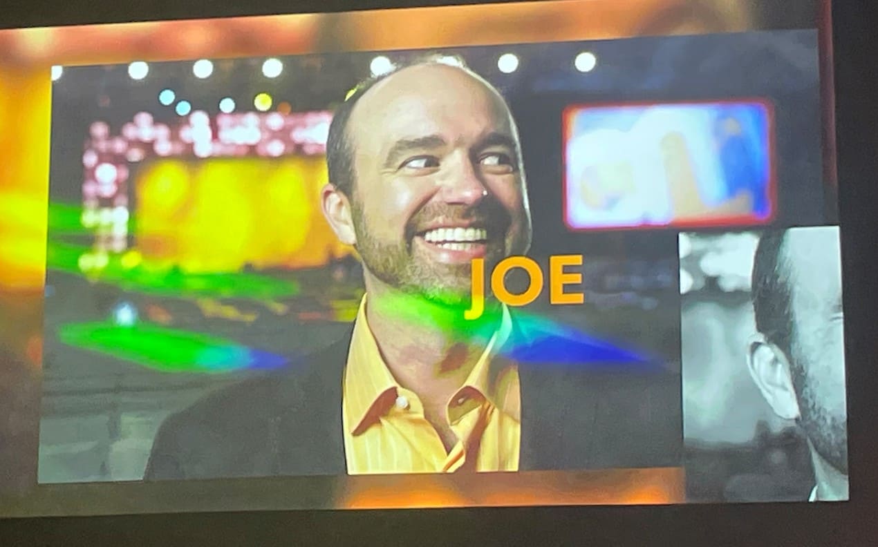 キーノートスピーチで登壇した創始者Joe Pulizzi氏