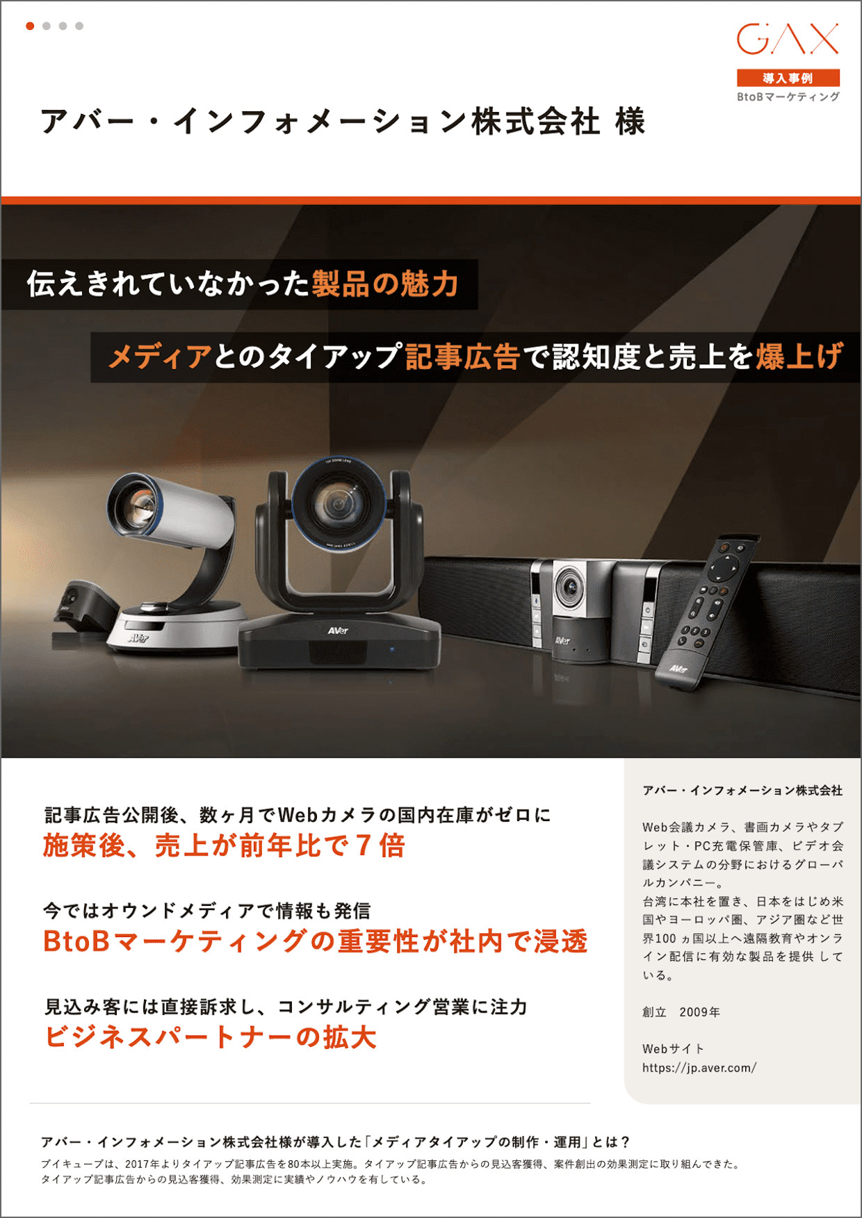 伝えきれていなかった製品の魅力をメディアとのタイアップ記事広告で認知度と売上を爆上げ