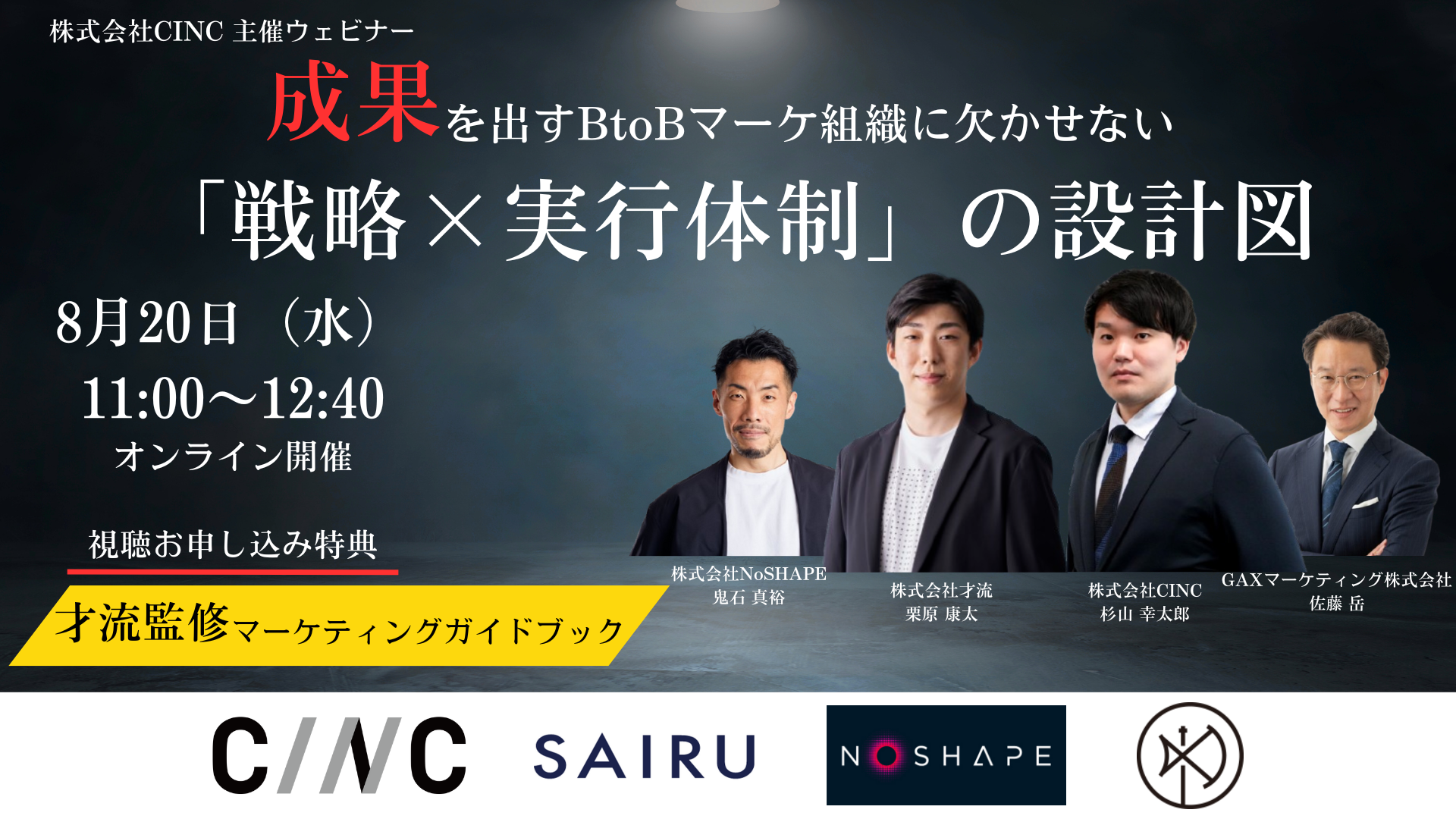 成果を出すBtoBマーケ組織に欠かせない「戦略×実行体制」の設計図